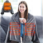 Load image into Gallery viewer, 🛋️WinterHot Plaid – Electric Heated Blanket
