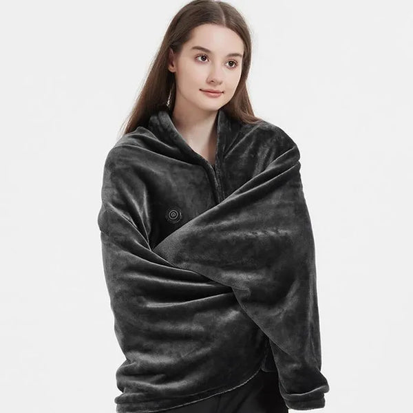 🛋️Plaid Chauffant HiverHot – Couverture Électrique Ultra-Douce & Sécurisée
